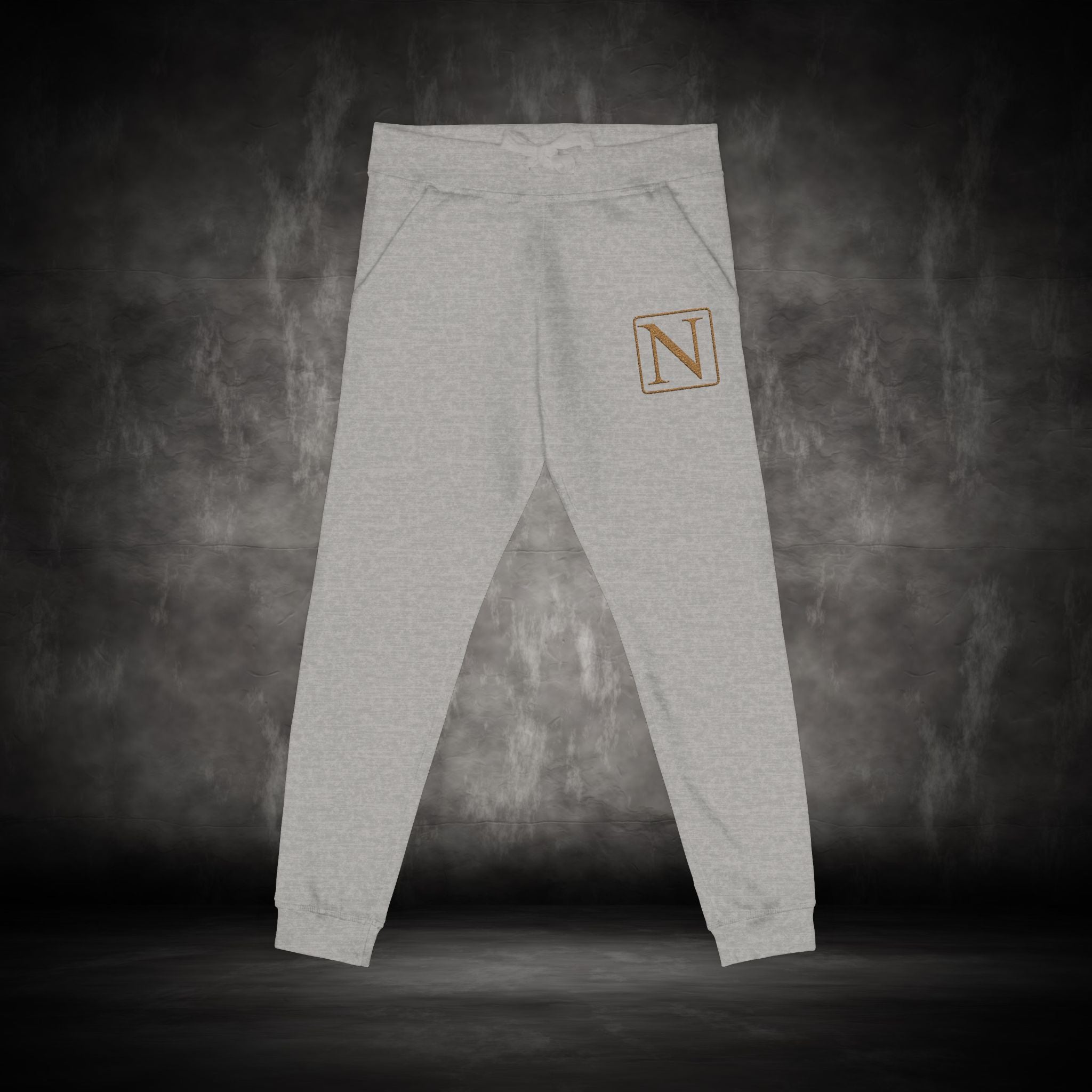 Nebula Line Limited Edition Embroidered Fleece Sweatpants Joggers