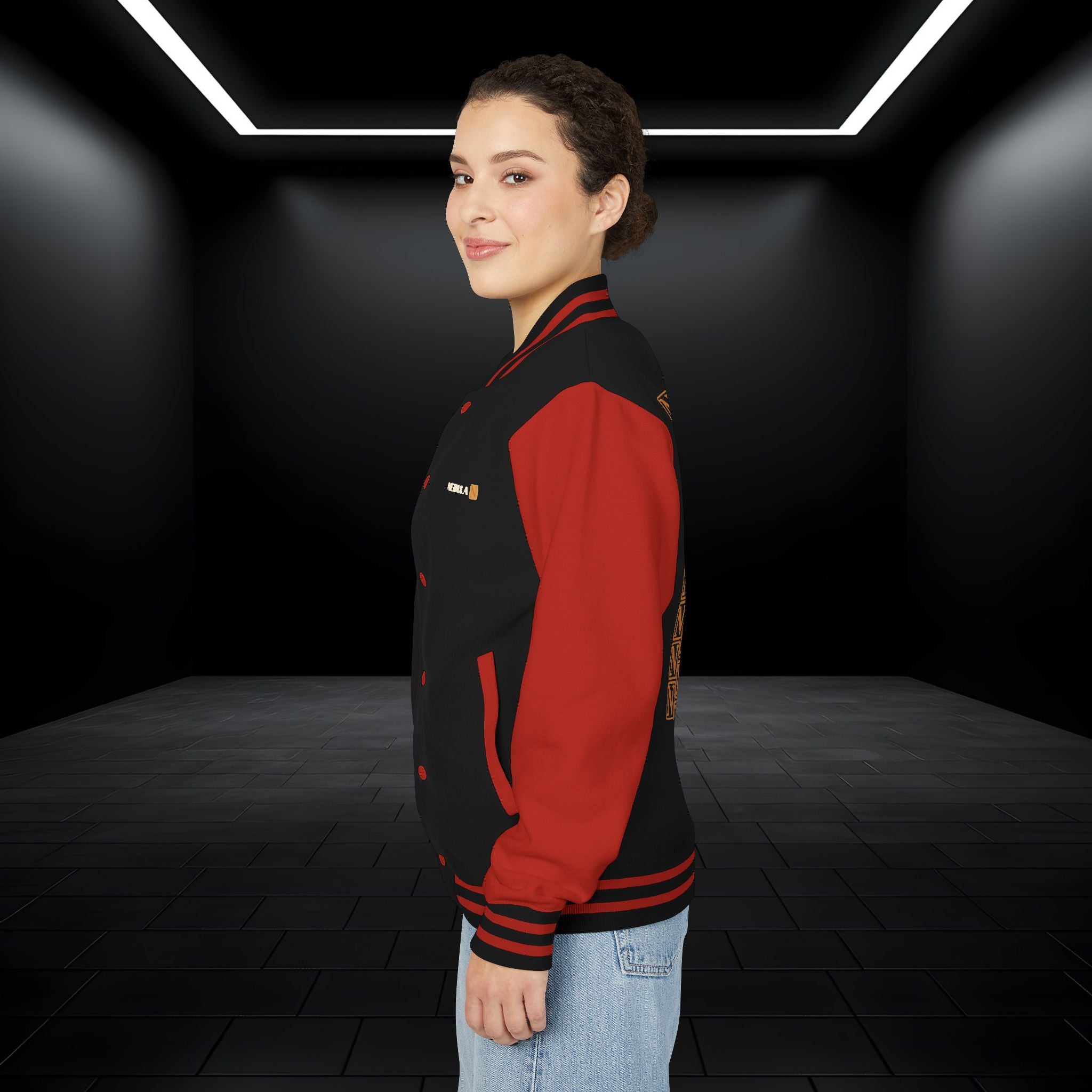 Nebula Line Designer Letterman Jacket – Retro Varsity