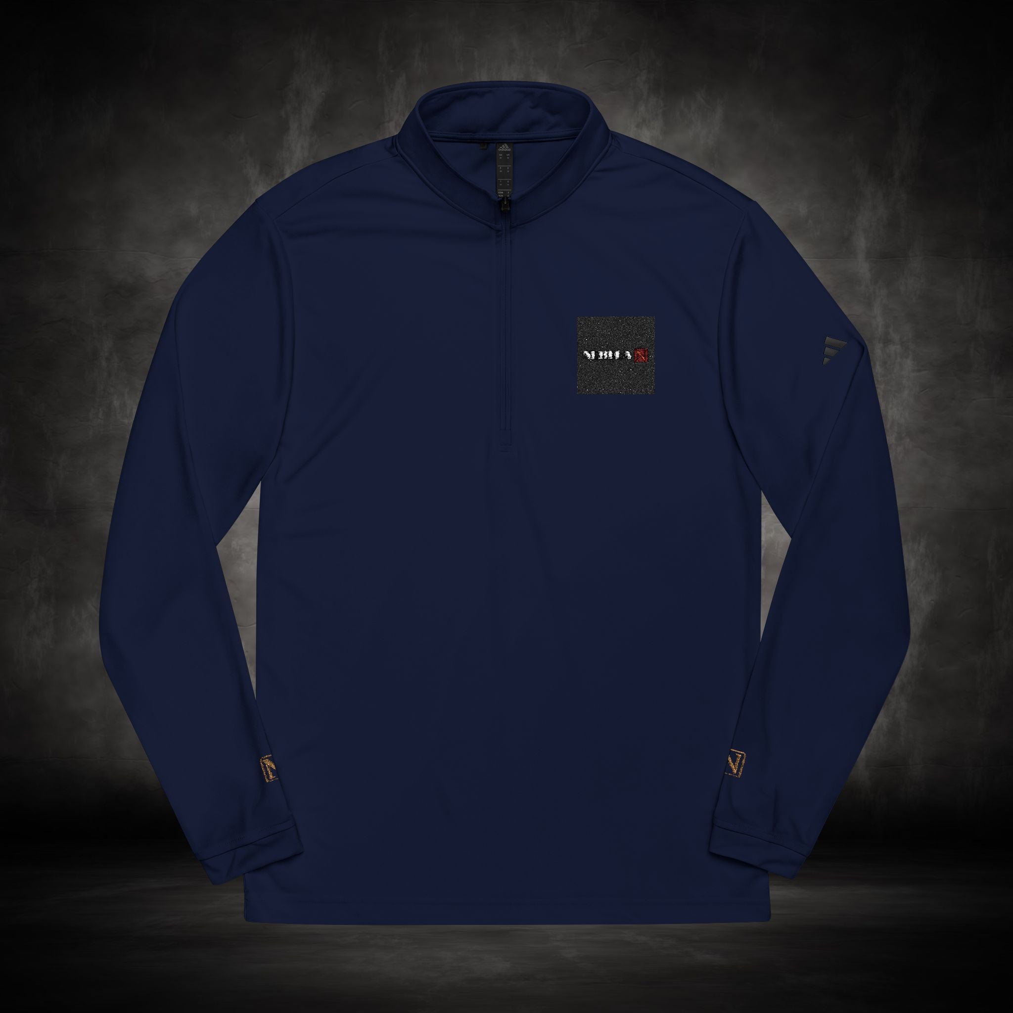 Nebula Line Limited Edition Adidas Collab Embroidered Quarter-Zip Pullover