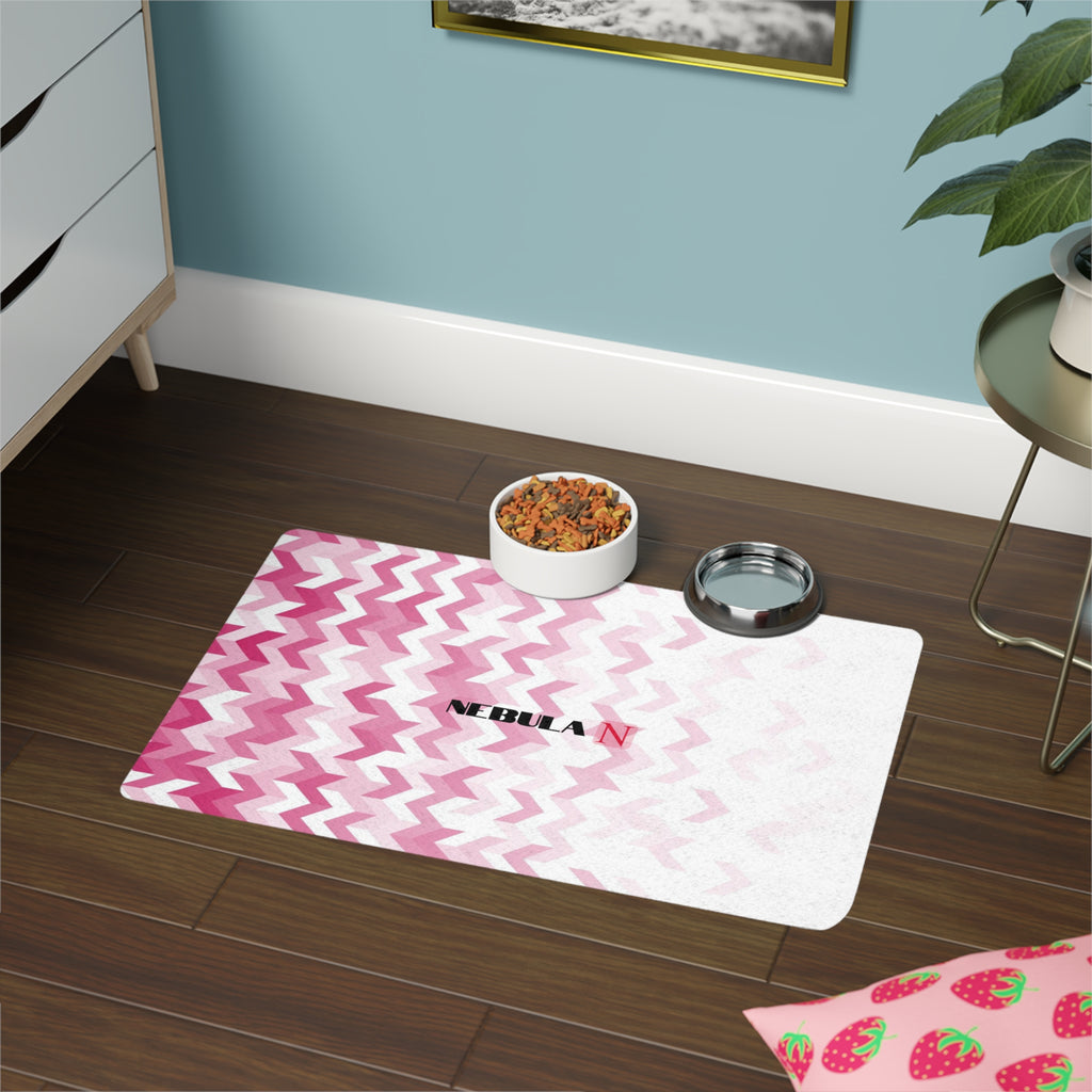 Nebula Pet Food Mat (12x18) — Non-Slip Feeding Placemat