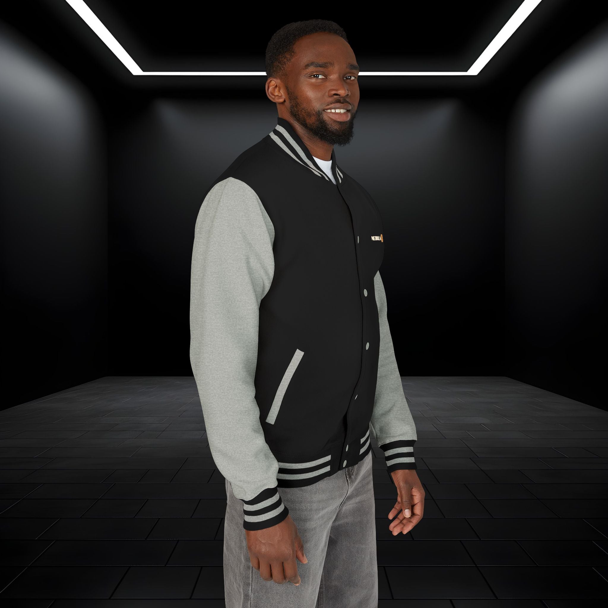 Nebula Line Designer Letterman Jacket – Retro Varsity