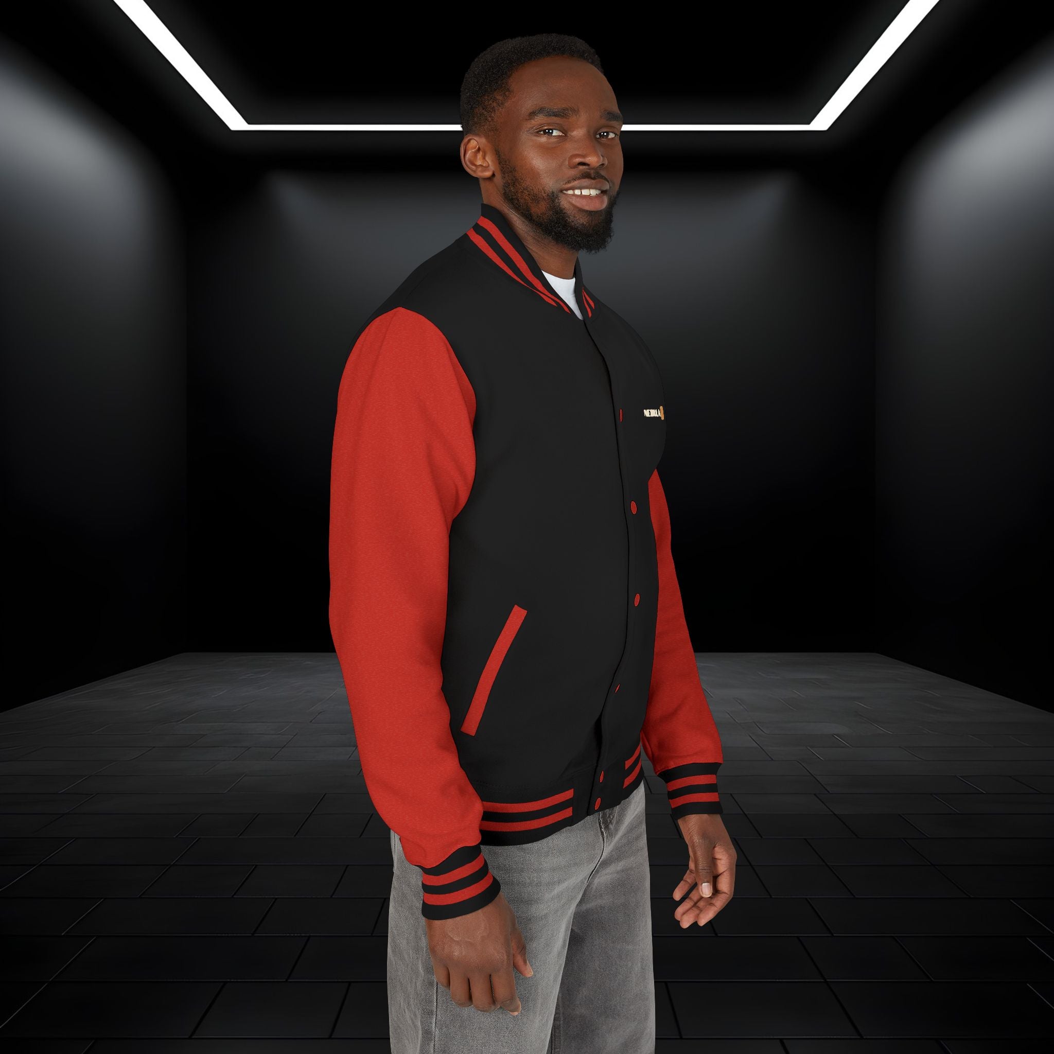 Nebula Line Designer Letterman Jacket – Retro Varsity