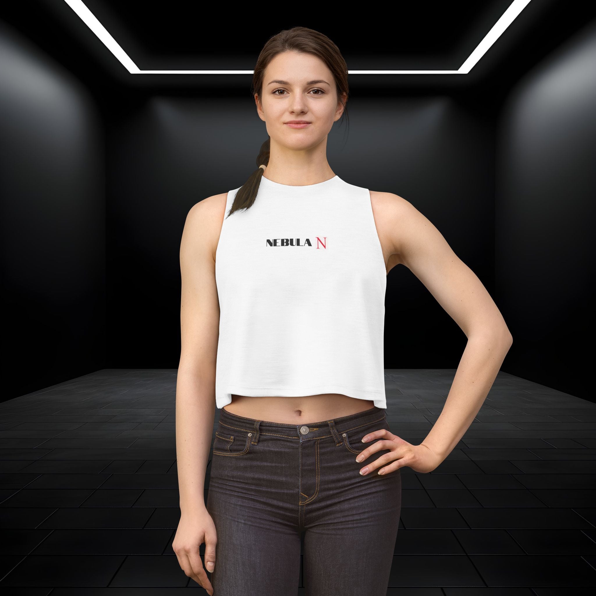Nebula Line Women's Crop Top