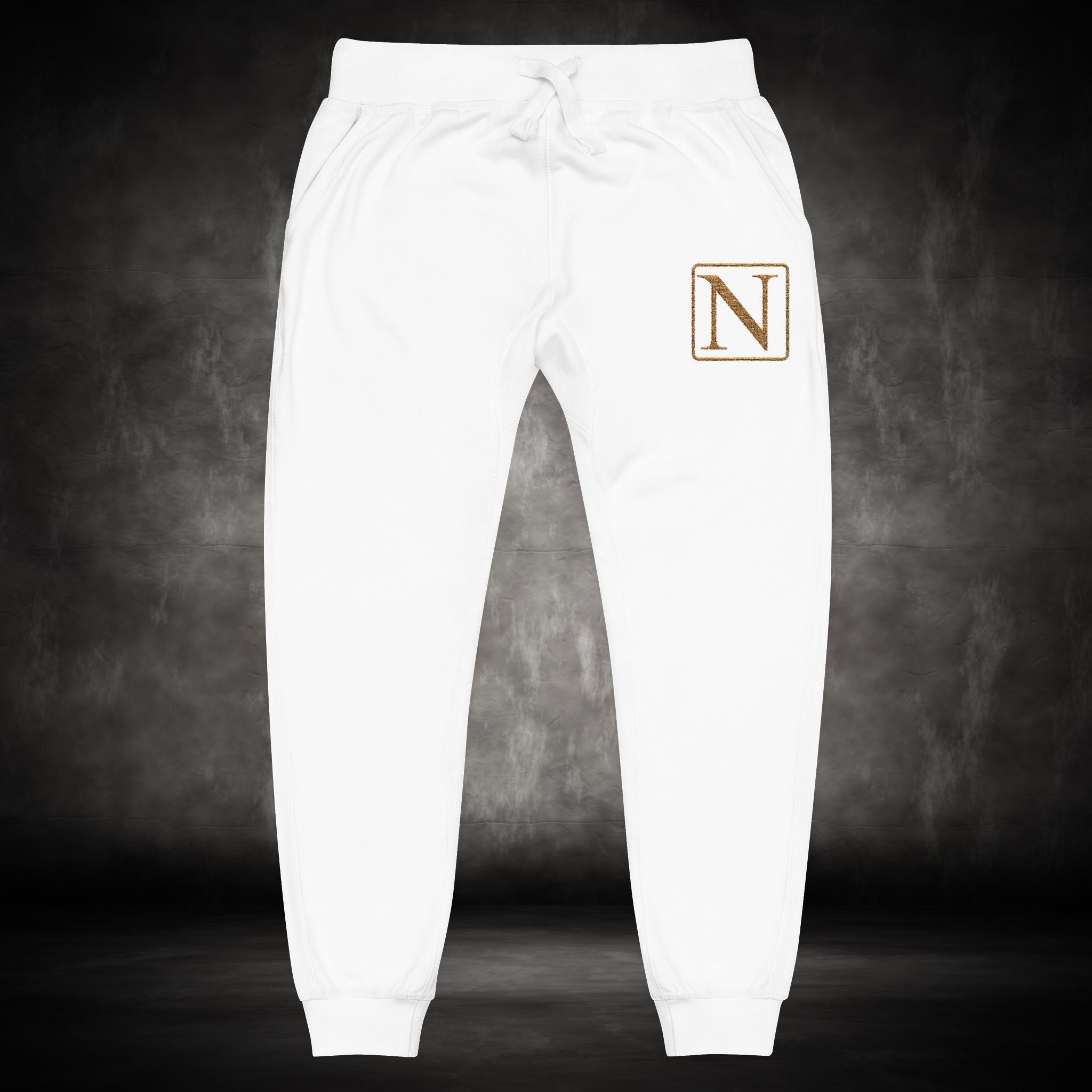 Nebula Line Limited Edition Embroidered Fleece Sweatpants Joggers