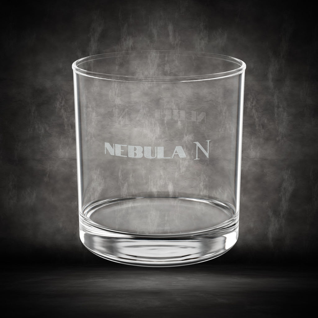 Engraved 'NEBULA' Limited Edition 10.5oz Whiskey Glass