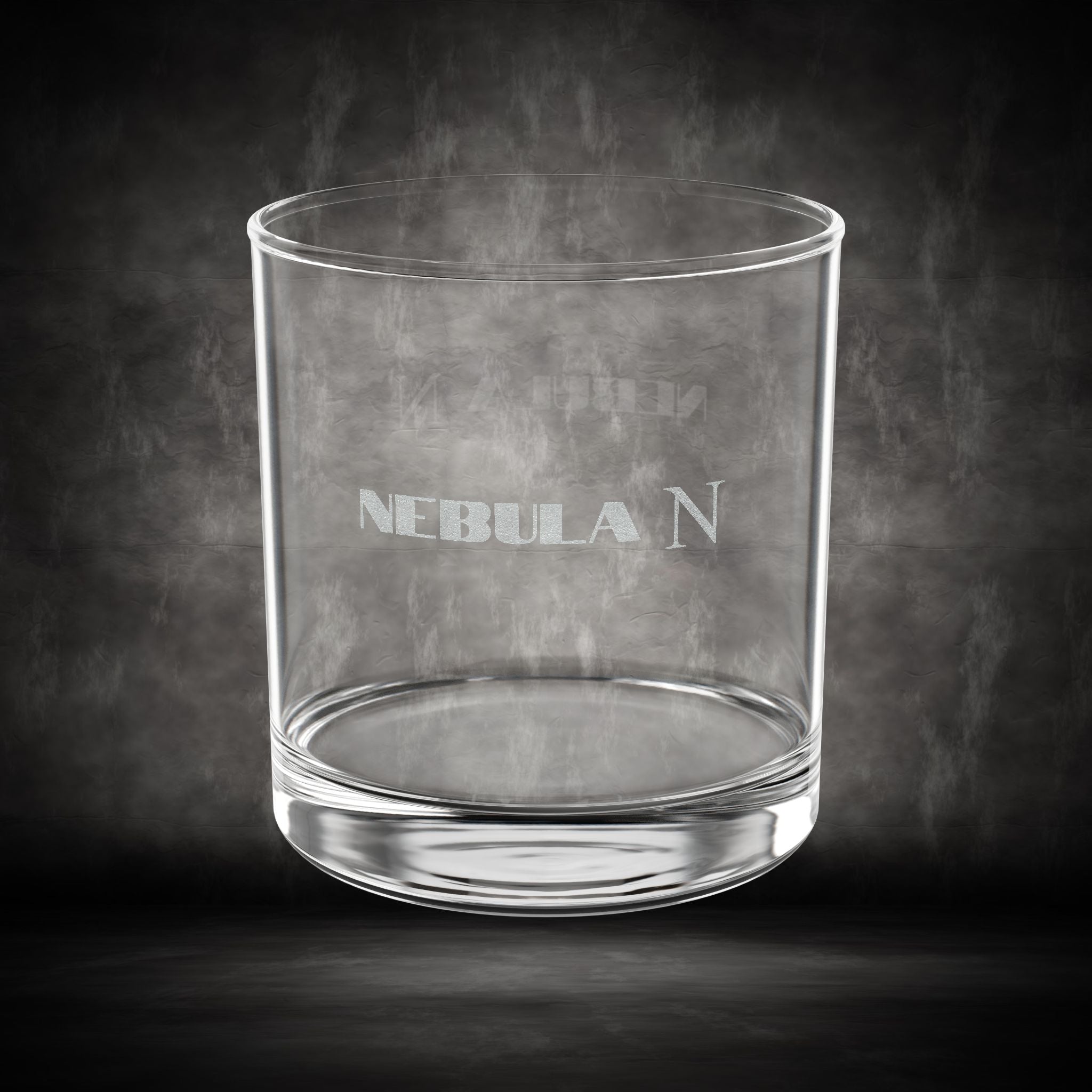 Engraved 'NEBULA' Limited Edition 10.5oz Whiskey Glass