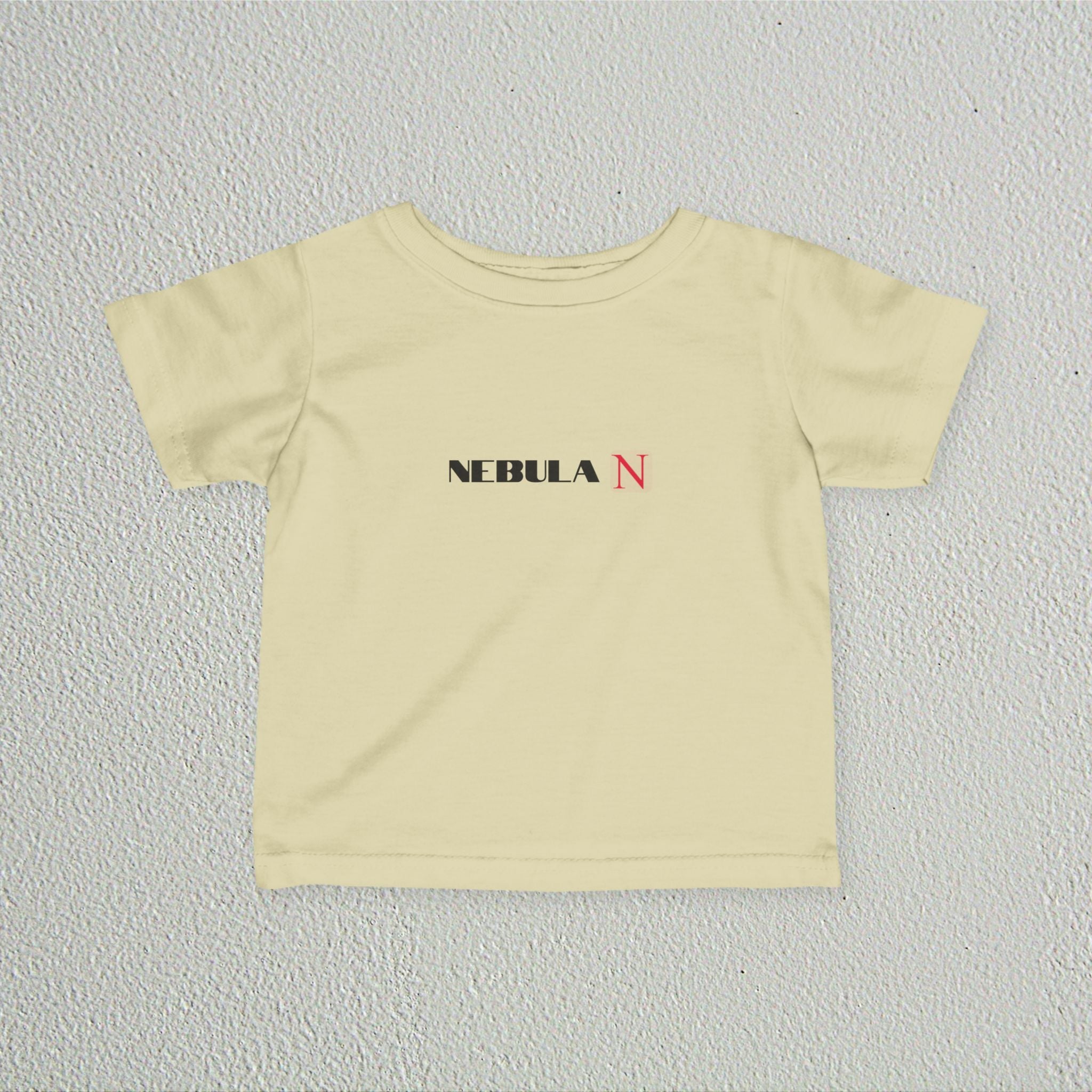 Nebula Line Infant Tee — Minimalist Baby T-Shirt, Soft Newborn Top